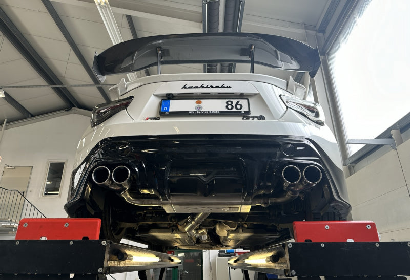 DTH | Klappenabgasanlage MSD & ESD (Cat-Back) | GT/GR86 & BRZ I&II | ECE-Zulassung
