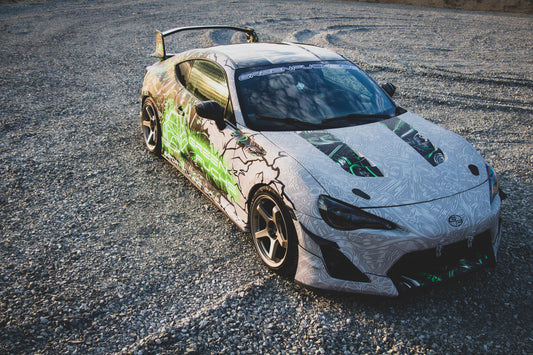 Spiller Tuning | Tuning Motorhaube TS-Style | UNLACKIERT | GT86 / BRZ I