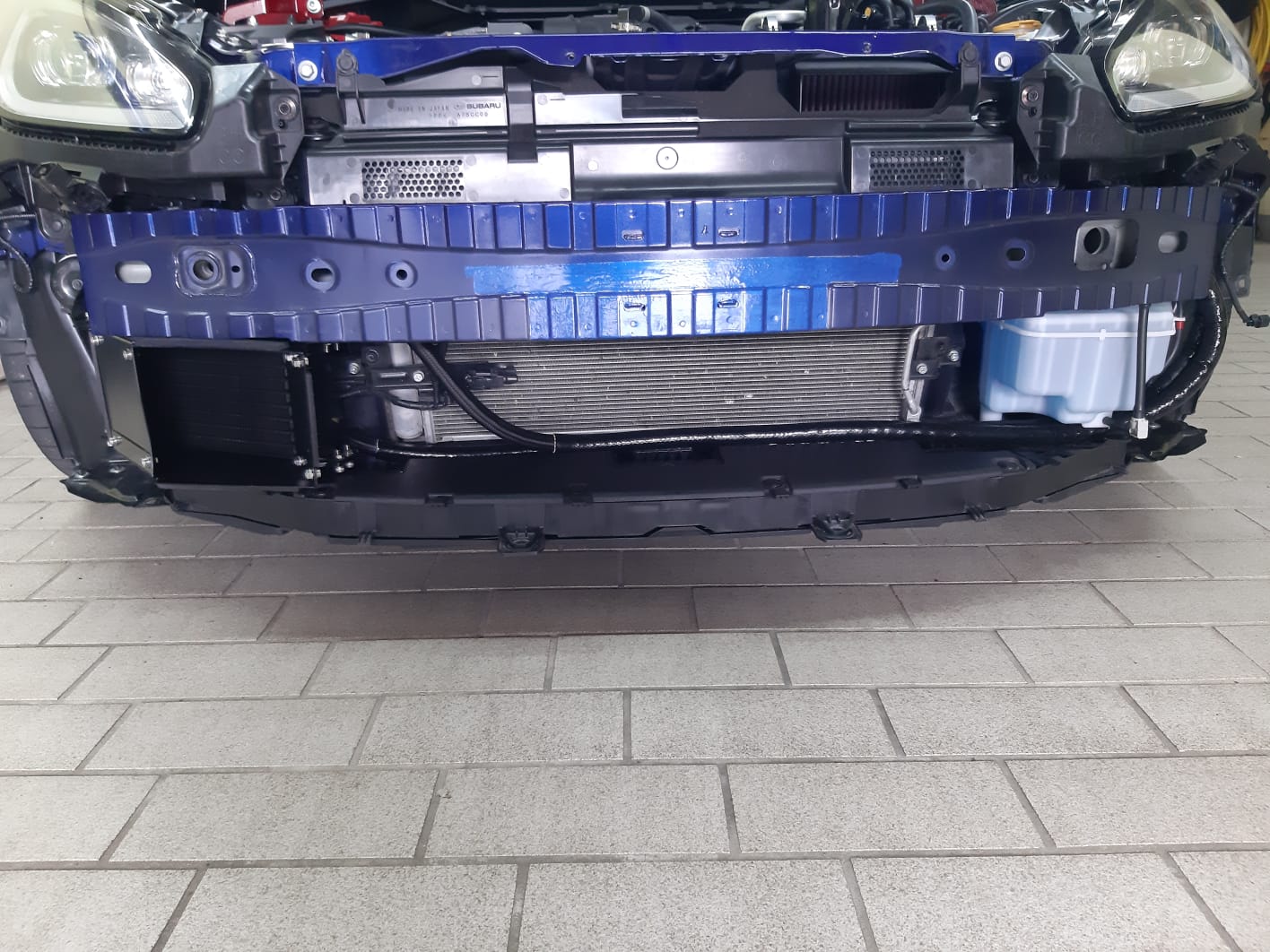 GreenFuchs | 10 Reihen Ölkühler mit Thermostat & Luftleitblechen | GR86 & BRZ II