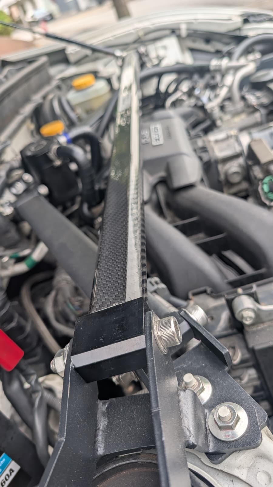 GreenFuchs | Vollcarbondomstrebe vorne/hinten Octagonstyle | GT/GR 86 & BRZ I/II