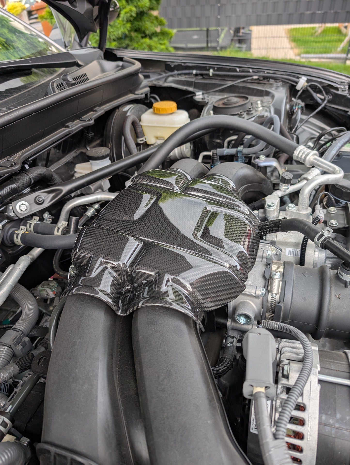 GreenFuchs | FA24 Motorcover Vollcarbon (Replacement) | GR86 & BRZ II