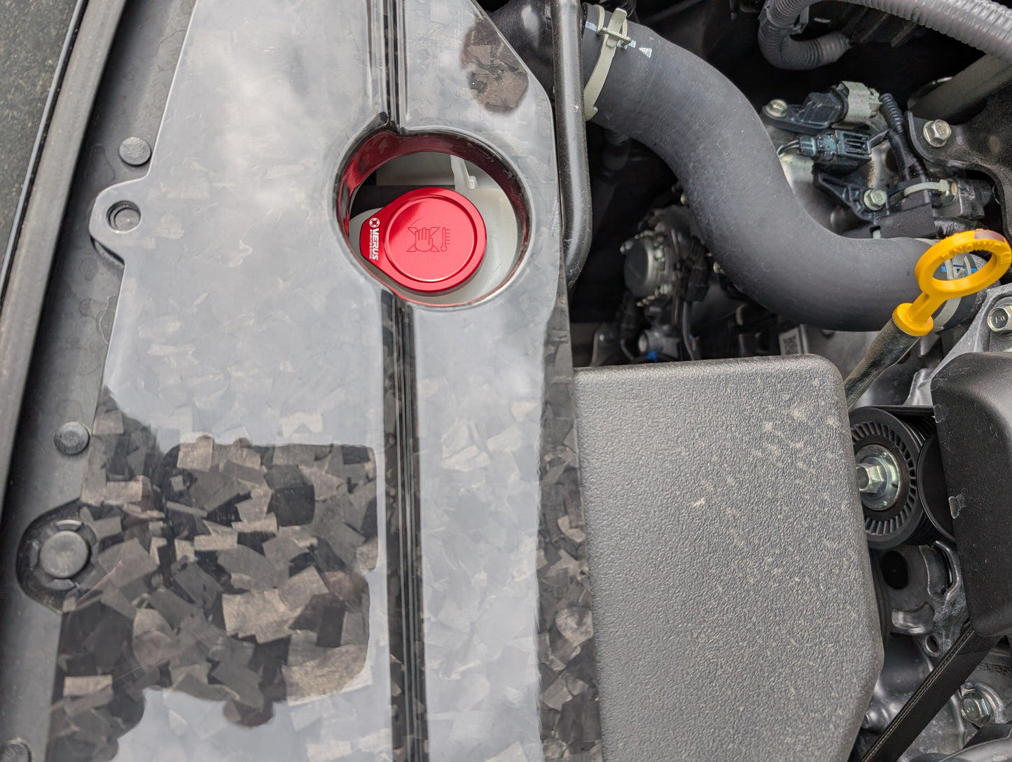 GreenFuchs | Vollcarbon Motorraum-Cover Schlossträger | GR86 & BRZ II