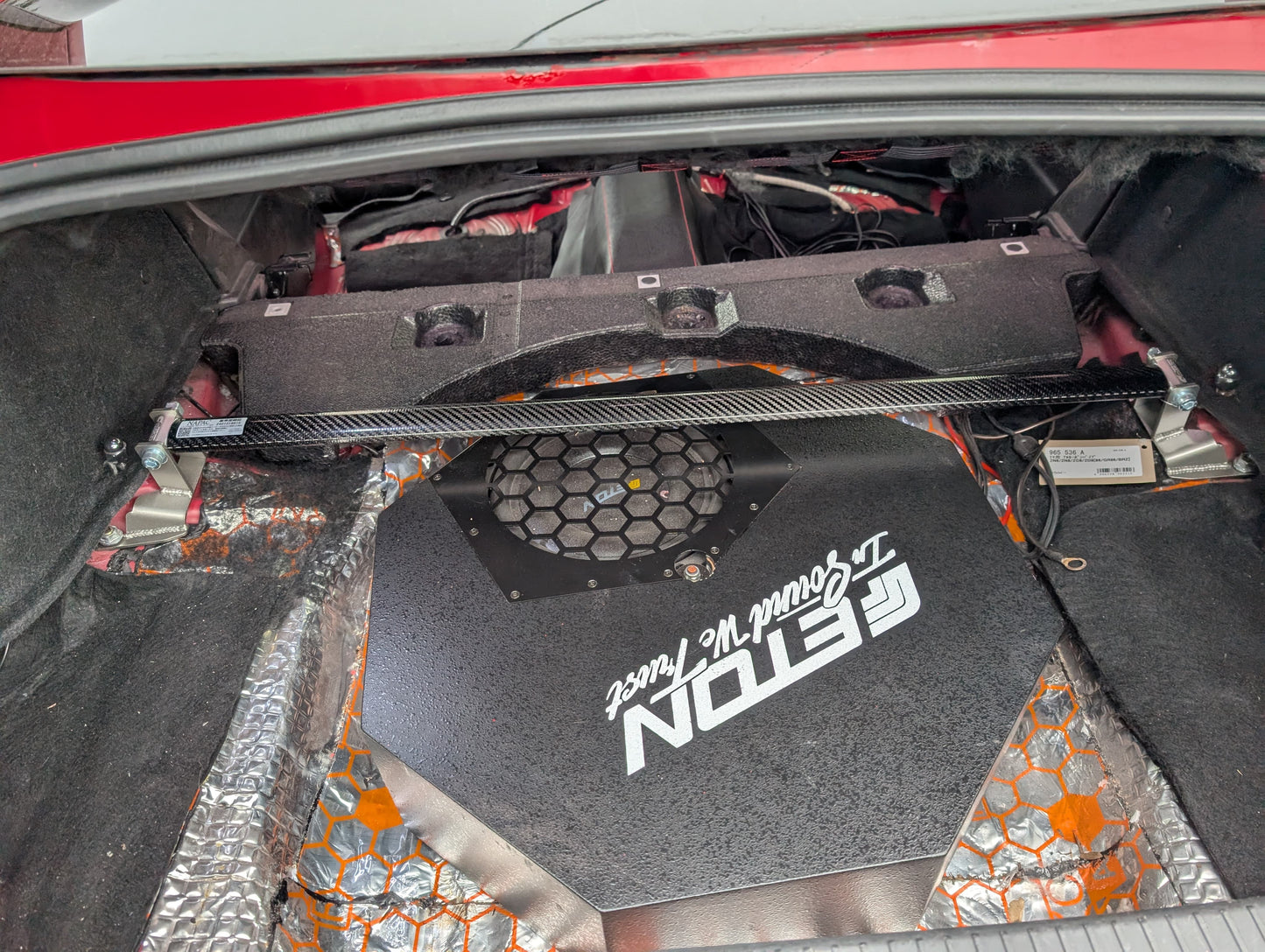 Cusco | Domstrebe hinten - Carbonoptik | GT/GR 86 & BRZ I & II