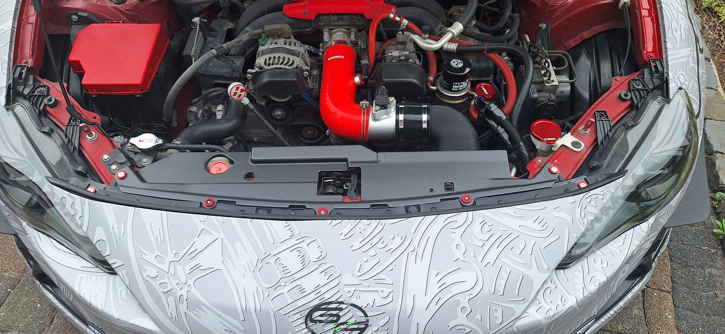 Night Kids | Vollcarbon Motorraum-Cover Schlossträger (Replacement) | GT86 & BRZ I