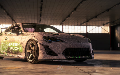 TRD Seitenfinne Fenders | GT 86 | *Grundiert*