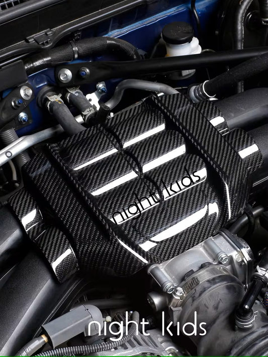 Night Kids | Carbon Kohlefaser Motorabdeckung FA24 | GR 86 BRZ II | matt / glänzend