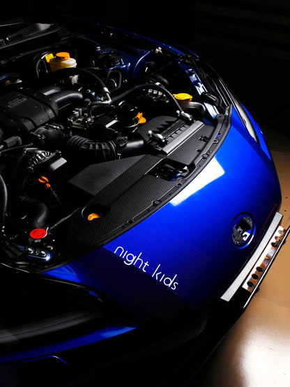 Night Kids | Carbon Kohlefaser Abdeckung Front Motorraum FA24 | GR 86 BRZ II | matt / glänzend