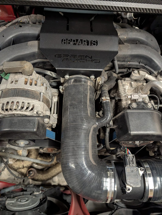 GreenFuchs | Ansaugschlauch (Schwarz/Blau/Rot) | GT86 & BRZ I