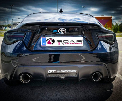 ROAR by Don Silencioso | Abgasanlage MSD / ESD (Cat-Back) | GT86 & BRZ I| ECE-Zulassung