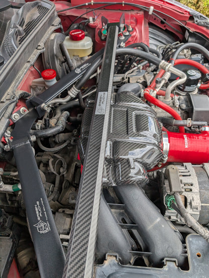 GreenFuchs | Vollcarbondomstrebe vorne/hinten Octagonstyle | GT/GR 86 & BRZ I/II