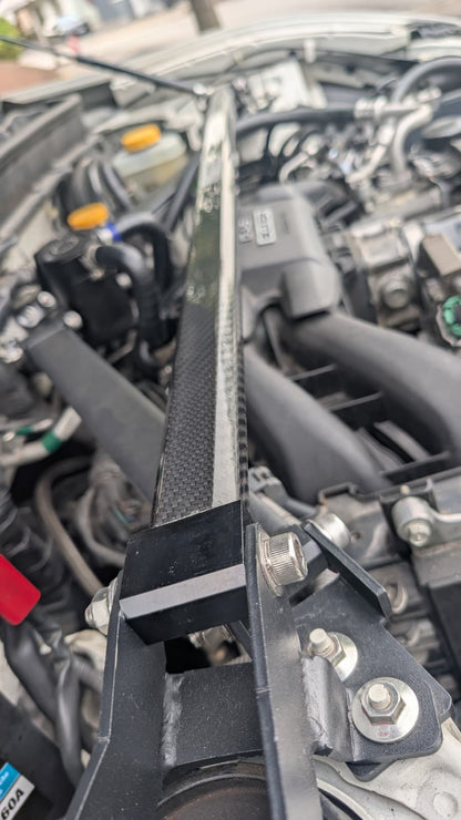 GreenFuchs | Vollcarbondomstrebe vorne/hinten Octagonstyle | GT/GR 86 & BRZ I/II