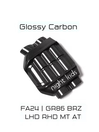 Night Kids | Carbon Kohlefaser Motorabdeckung FA24 | GR 86 BRZ II | matt / glänzend