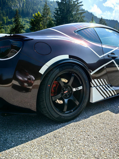 TRD Kotflügelverbreiterung v+h | GT 86 VFL (12-16) | *Grundiert*