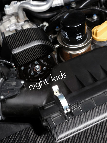 Night Kids | Carbon Kohlefaser Keilriemenabdeckung FA24 | GR 86 BRZ II | matt / glänzend