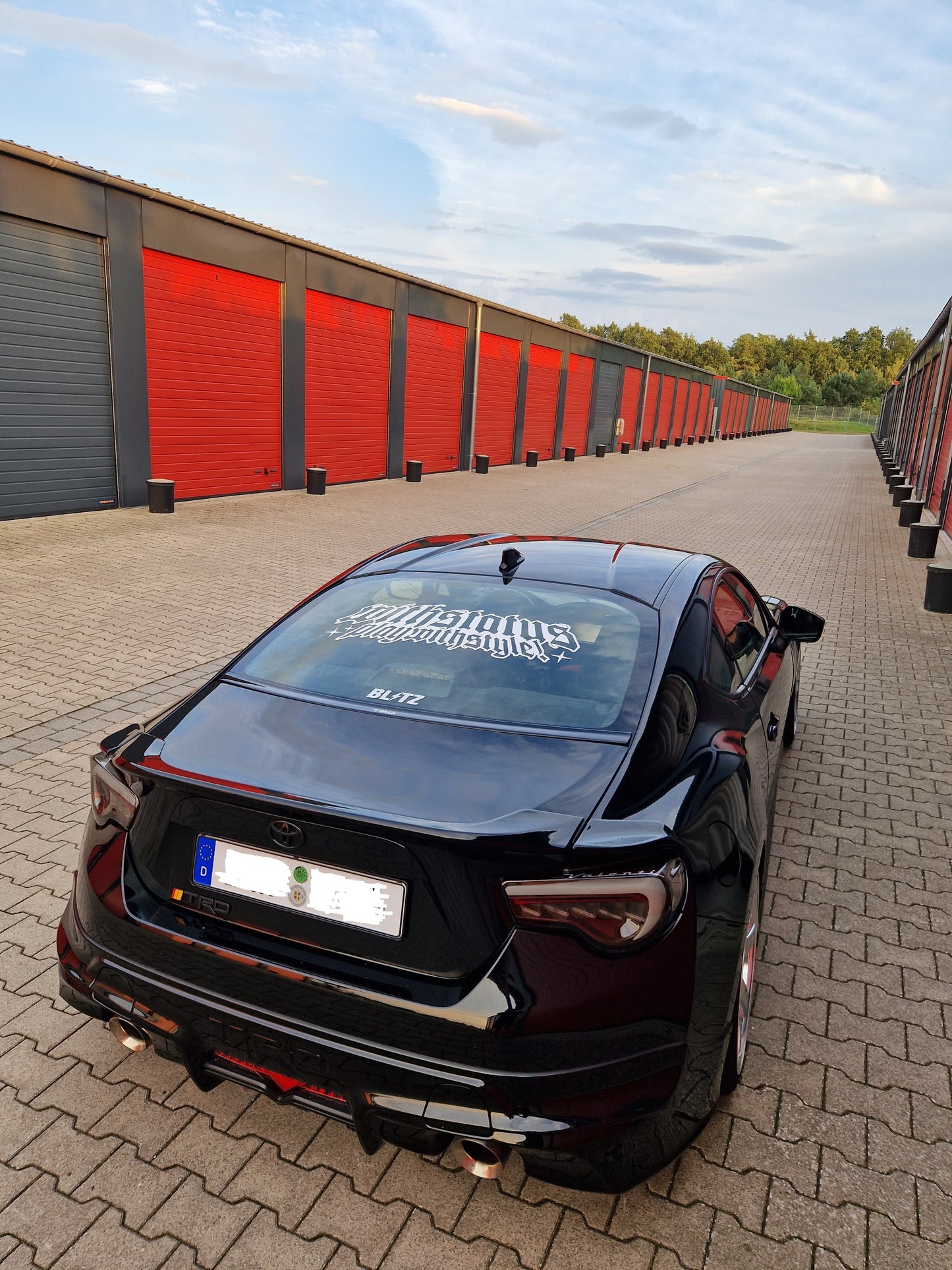 TRD Aero Stabilizing Cover Heckscheibe | GT 86