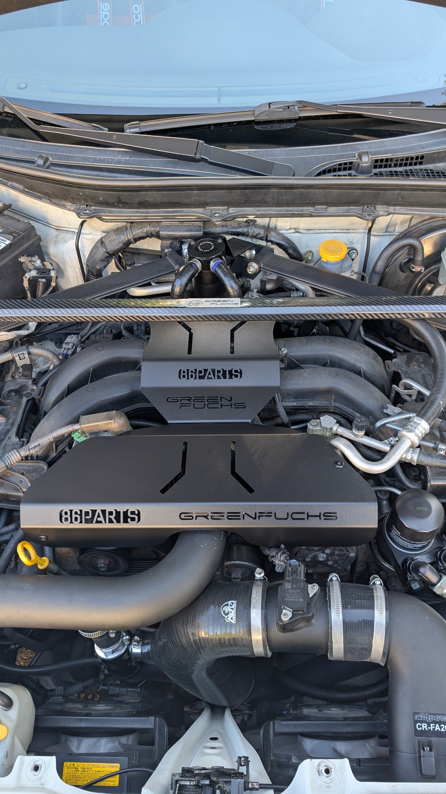 86pARTs x GreenFuchs | Motorcover / Keilriemencover FA20 | GT86 & BRZ I