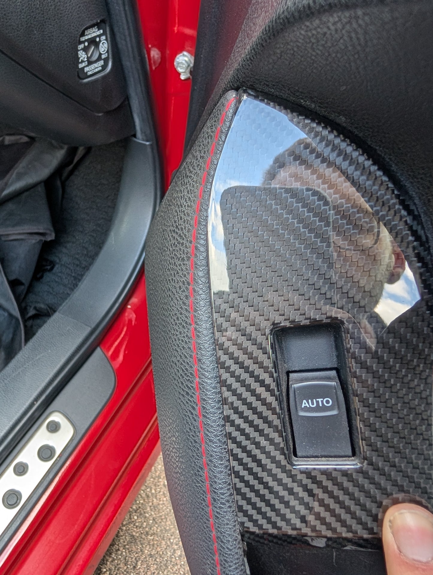 GreenFuchs | Carbon Fensterheber-Cover Set L& R(Stick on) | GT86 & BRZ I