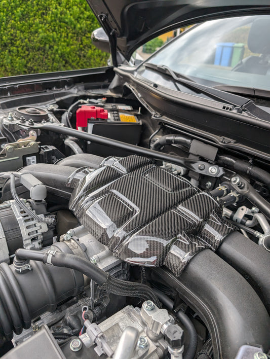 GreenFuchs | FA24 Motorcover Vollcarbon (Replacement) | GR86 & BRZ II