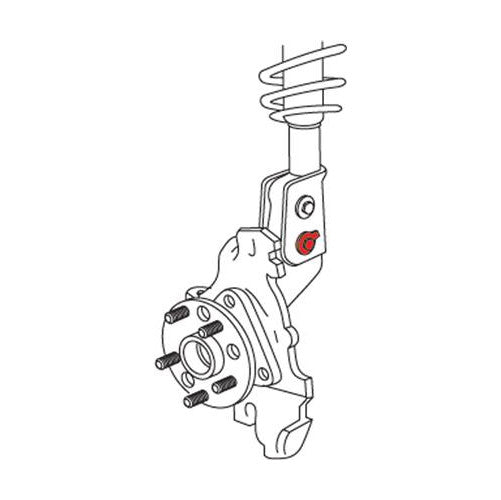 Whiteline Sturzkorrekturschrauben  Sturzversteller VA | GT/GR86 & BRZ I II |