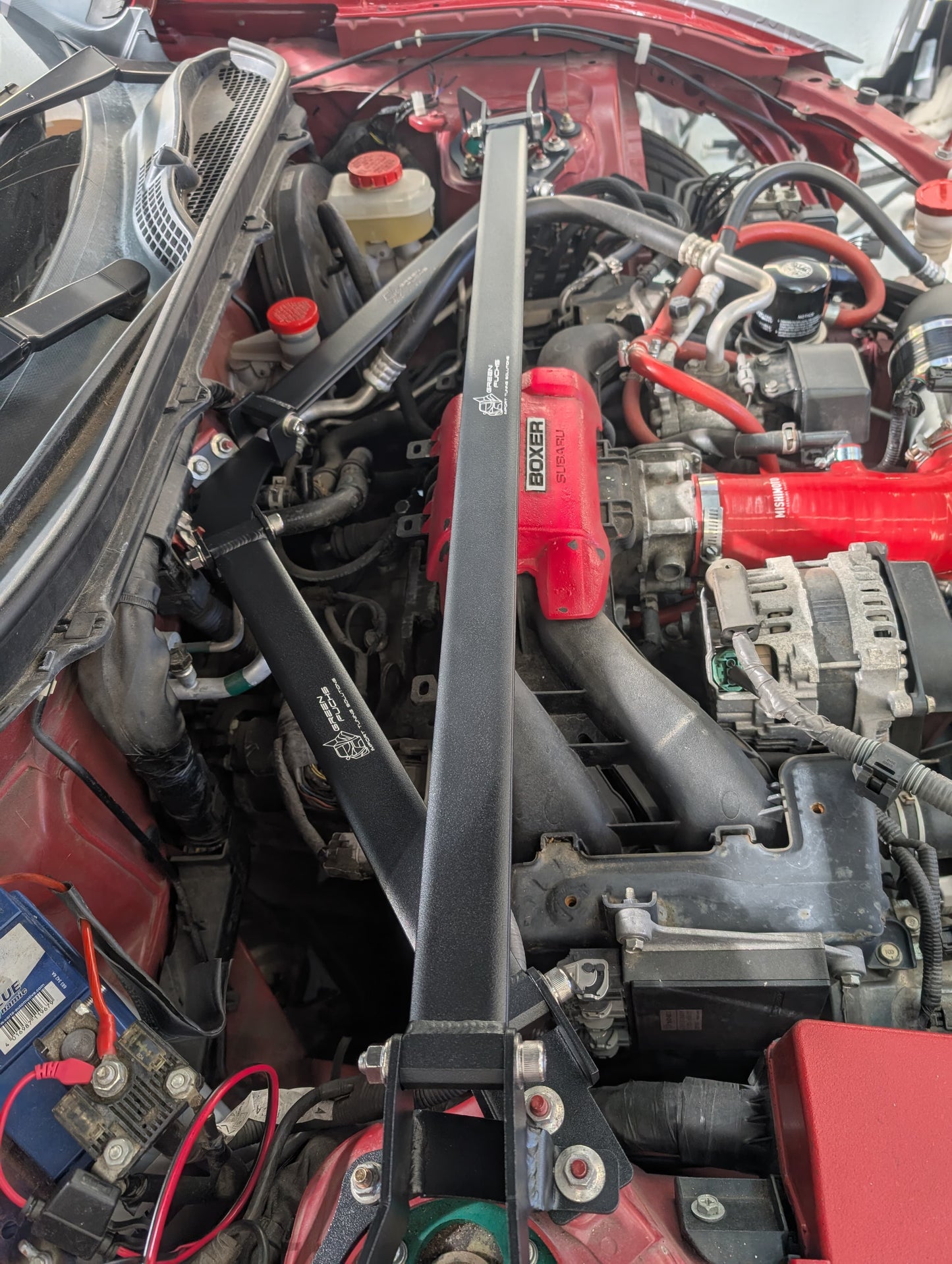 GreenFuchs | Domstrebe vorne (+Dreieck)| GT/GR 86 & BRZ I/II