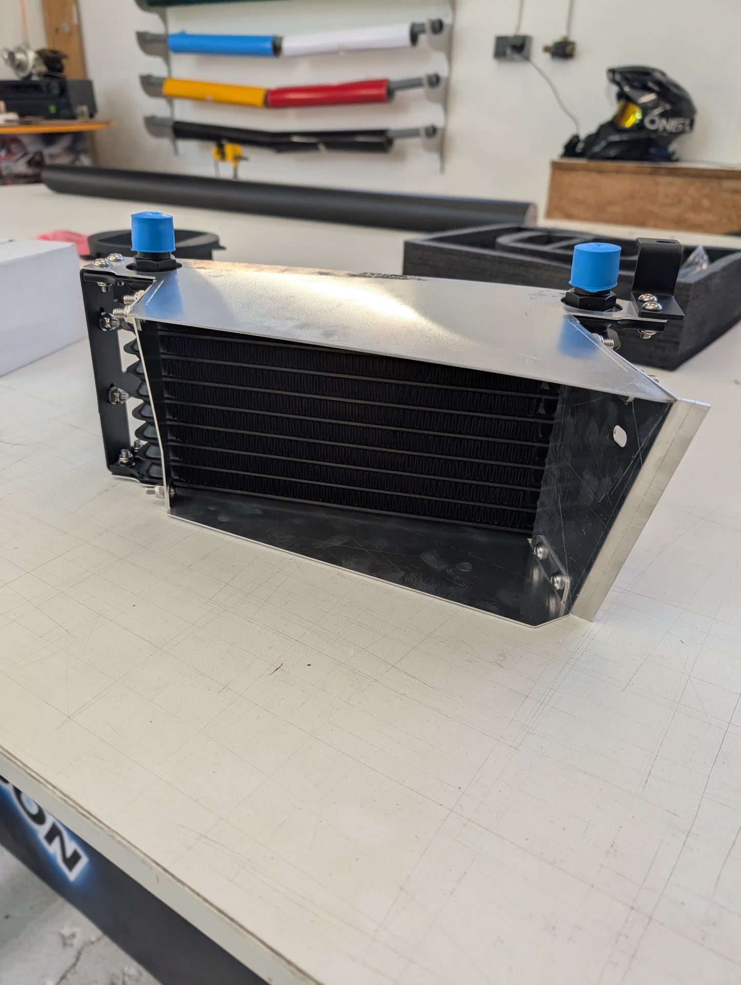 GreenFuchs x SKCustom | 10 Reihen Ölkühler mit Thermostat (+Luftleitblech) | GT86 & BRZ I