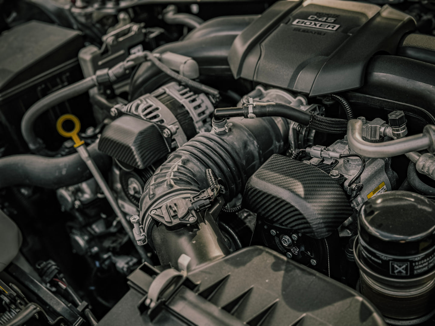 GreenFuchs | Carbon- Keilriemenabdeckung (2er Set) | GR86 & BRZ II