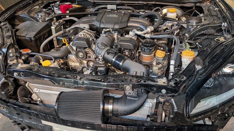 86pARTs | Cold Air Intake - offene Ansaugung "unsichtbar"| GT/GR86 BRZ I&II